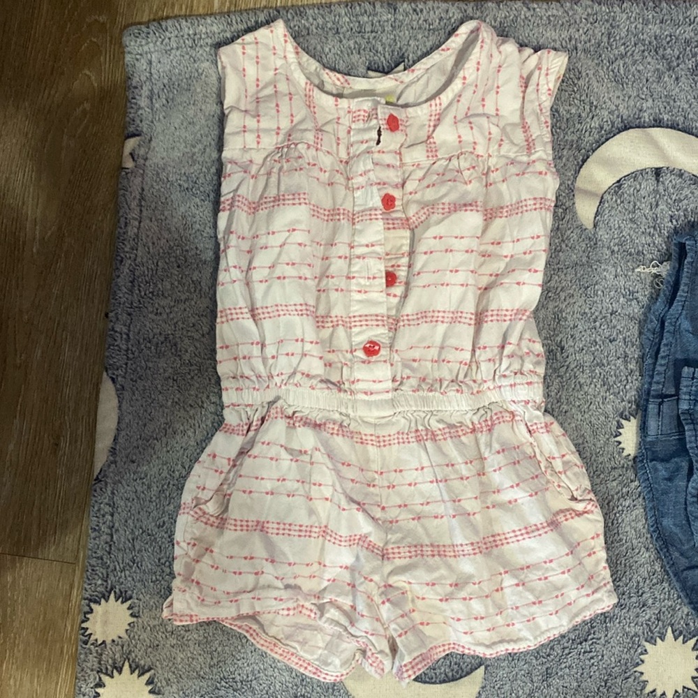 2t little girl romper